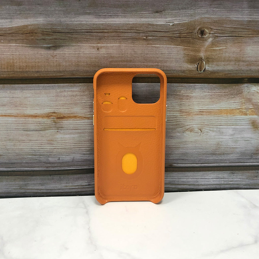 Ostrich detachable Kickstand Leather Case iPhone 11