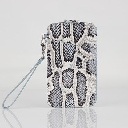 Multi-colored Snake embossed Premium leather Multifunctional Bag